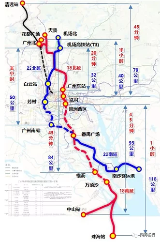 图2 广州轨道交通交通18号线